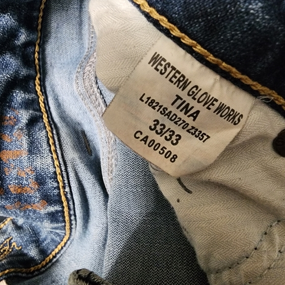 Women's Silver jeans size 33 / Tina - Picture 4 of 6